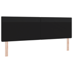 Casa si Gradina - Mobilier - Paturi si accesorii - Accesorii paturi - Tablie de pat design simplu negru 180 cm piele ecologica - Infinity.ro