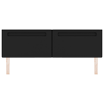 Casa si Gradina - Mobilier - Paturi si accesorii - Accesorii paturi - Tablie de pat design simplu negru 180 cm piele ecologica - Infinity.ro