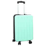 Sport si Outdoor - Articole de voiaj - Genti voiaj - Geanta de voiaj pliabila cu carcasa dura 20'verde menta 34x23x55,5 cm ABS - Infinity.ro
