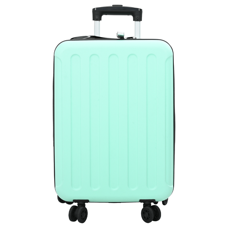 Sport si Outdoor - Articole de voiaj - Genti voiaj - Geanta de voiaj pliabila cu carcasa dura 20'verde menta 34x23x55,5 cm ABS - Infinity.ro