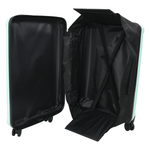 Sport si Outdoor - Articole de voiaj - Genti voiaj - Geanta de voiaj pliabila cu carcasa dura 20'verde menta 34x23x55,5 cm ABS - Infinity.ro