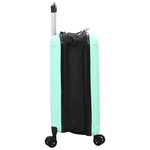 Sport si Outdoor - Articole de voiaj - Genti voiaj - Geanta de voiaj pliabila cu carcasa dura 20'verde menta 34x23x55,5 cm ABS - Infinity.ro