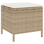 Casa si Gradina - Gradina si terasa - Mobilier exterior - Seturi mobila gradina - Set mobilier gradina, 3 piese, perne bej, poliratan & acacia - Infinity.ro