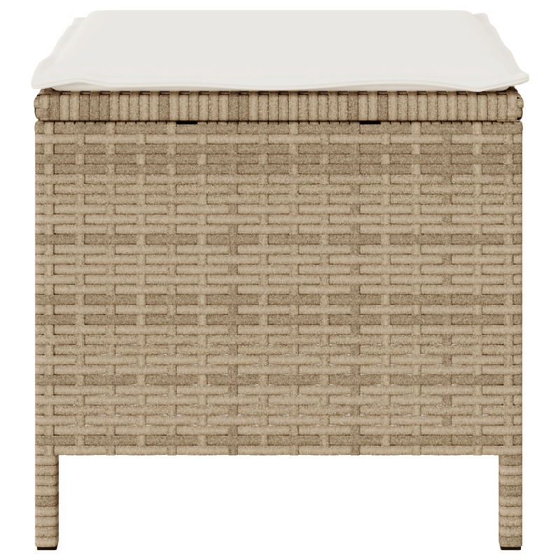 Casa si Gradina - Gradina si terasa - Mobilier exterior - Seturi mobila gradina - Set mobilier gradina, 3 piese, perne bej, poliratan & acacia - Infinity.ro