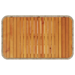 Casa si Gradina - Gradina si terasa - Mobilier exterior - Seturi mobila gradina - Set mobilier gradina, 3 piese, perne bej, poliratan & acacia - Infinity.ro