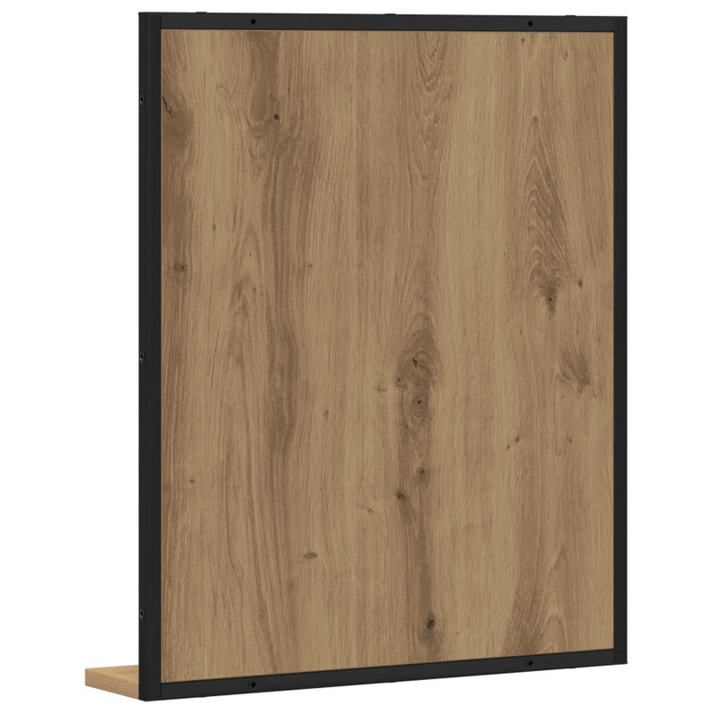 Casa si Gradina - Mobilier - Mobilier baie - Oglinzi baie - Oglinda de baie, stejar artizanal, 50x12x60 cm, lemn prelucrat - Infinity.ro