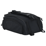 Sport si Outdoor - Ciclism - Accesorii pentru biciclete - Cosuri si portbagaje biciclete - Geanta de bicicleta pentru suport bagaje 12 L Negru 38x21x16 cm - Infinity.ro