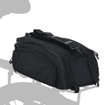 Sport si Outdoor - Ciclism - Accesorii pentru biciclete - Cosuri si portbagaje biciclete - Geanta de bicicleta pentru suport bagaje 12 L Negru 38x21x16 cm - Infinity.ro