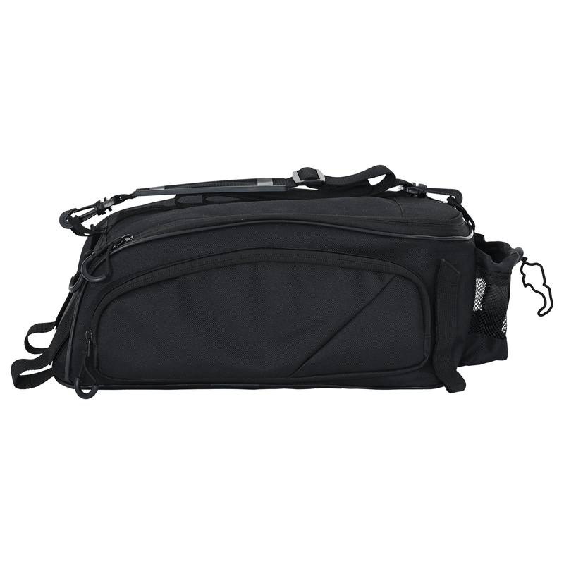 Sport si Outdoor - Ciclism - Accesorii pentru biciclete - Cosuri si portbagaje biciclete - Geanta de bicicleta pentru suport bagaje 12 L Negru 38x21x16 cm - Infinity.ro