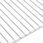 Casa si Gradina - Gradina si terasa - Gratare si accesorii - Accesorii gratare - Gratar BBQ cu manere, 40x35 cm, dreptunghiular otel inox. 304 - Infinity.ro