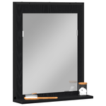 Casa si Gradina - Mobilier - Mobilier baie - Oglinzi baie - Oglinda de baie, stejar negru, 50x12x60 cm, lemn prelucrat - Infinity.ro