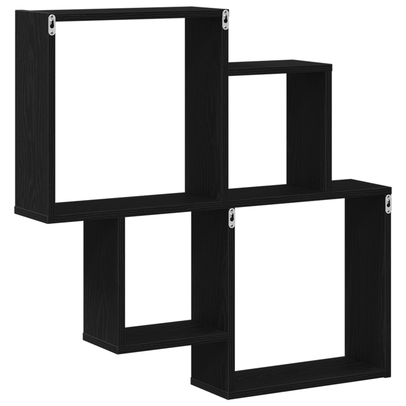 Casa si Gradina - Mobilier - Biblioteci si rafturi - Rafturi - Dulap de perete Stejar negru 80x15x78,5 cm - Lemn compozit - Infinity.ro