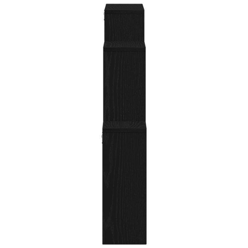 Casa si Gradina - Mobilier - Biblioteci si rafturi - Rafturi - Dulap de perete Stejar negru 80x15x78,5 cm - Lemn compozit - Infinity.ro