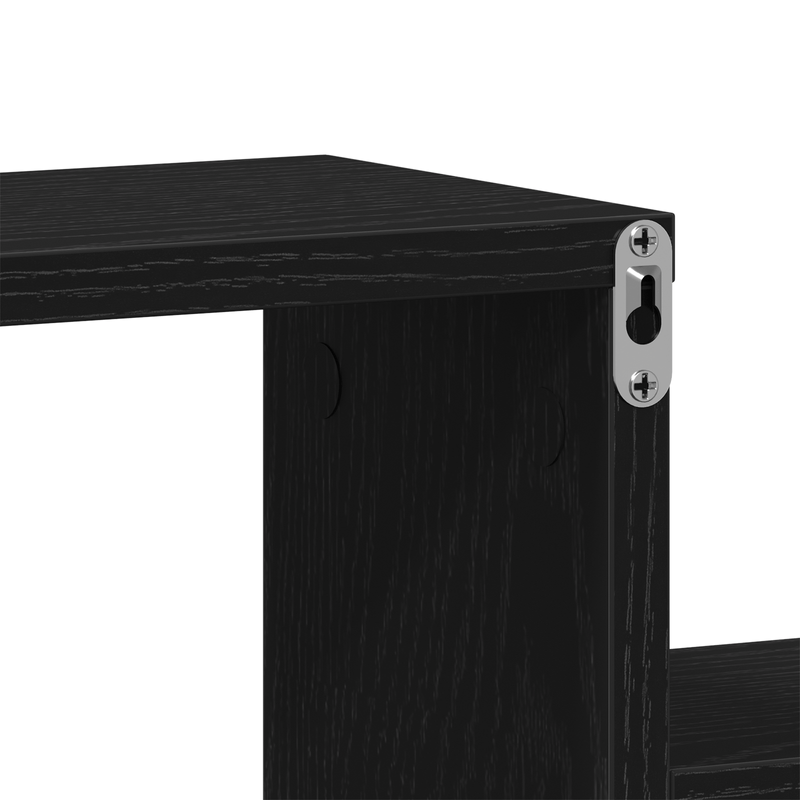 Casa si Gradina - Mobilier - Biblioteci si rafturi - Rafturi - Dulap de perete Stejar negru 80x15x78,5 cm - Lemn compozit - Infinity.ro