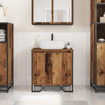 Casa si Gradina - Mobilier - Mobilier baie - Comode baie - Dulap chiuveta baie Lemn vechi 60x35x60 cm Lemn ingineresc - Infinity.ro