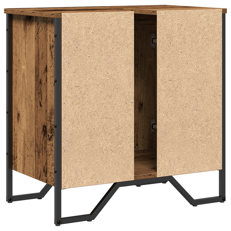 Casa si Gradina - Mobilier - Mobilier baie - Comode baie - Dulap chiuveta baie Lemn vechi 60x35x60 cm Lemn ingineresc - Infinity.ro