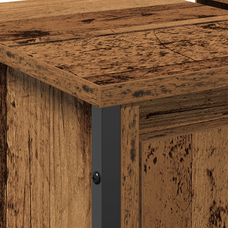 Casa si Gradina - Mobilier - Mobilier baie - Comode baie - Dulap chiuveta baie Lemn vechi 60x35x60 cm Lemn ingineresc - Infinity.ro
