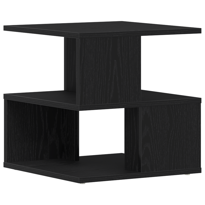Casa si Gradina - Mobilier - Mese si birouri - Mese living - Masa laterala, stejar negru, 40x40x40 cm, lemn prelucrat - Infinity.ro