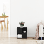 Casa si Gradina - Mobilier - Mese si birouri - Mese living - Masa laterala, stejar negru, 40x40x40 cm, lemn prelucrat - Infinity.ro