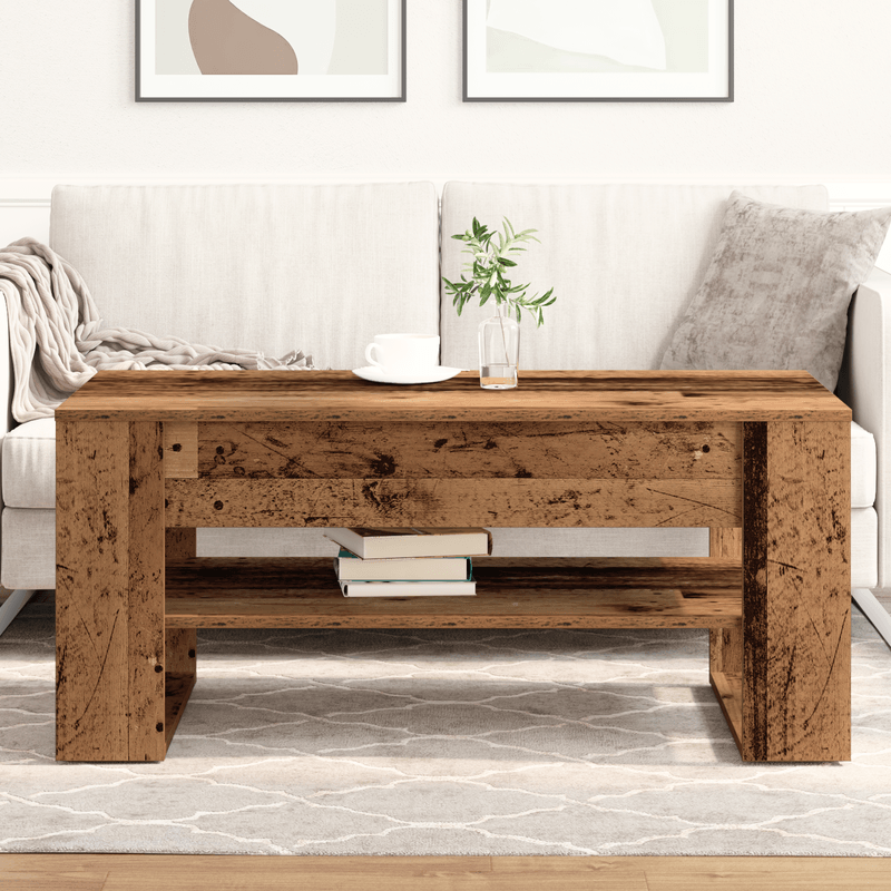 Casa si Gradina - Mobilier - Mese si birouri - Masute de cafea - Masa de cafea  din lemn reciclat 102x55x45 cm - Infinity.ro