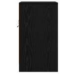 Casa si Gradina - Mobilier - Comode si corpuri - Noptiere - Casuta de noptiera cu lumini LED Stejar Negru Lemn prelucrat - Infinity.ro