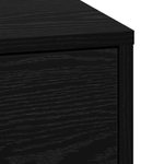 Casa si Gradina - Mobilier - Comode si corpuri - Noptiere - Casuta de noptiera cu lumini LED Stejar Negru Lemn prelucrat - Infinity.ro