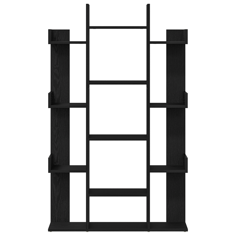 Casa si Gradina - Mobilier - Biblioteci si rafturi - Biblioteci - Biblioteca  Neagra din Stejar 86x25,5x140 cm din Lemn prelucrat - Infinity.ro