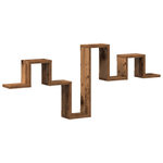 Casa si Gradina - Mobilier - Biblioteci si rafturi - Rafturi - Raft din Lemn Vechi 104,5x10x43 cm din Lemn Ingineresc - Infinity.ro