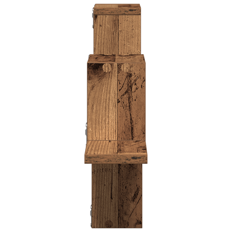 Casa si Gradina - Mobilier - Biblioteci si rafturi - Rafturi - Raft din Lemn Vechi 104,5x10x43 cm din Lemn Ingineresc - Infinity.ro