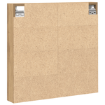 Casa si Gradina - Mobilier - Biblioteci si rafturi - Rafturi - Dulap cu vitrina, stejar artizanal 60x8,5x58 cm lemn prelucrat - Infinity.ro
