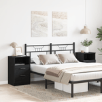 Casa si Gradina - Mobilier - Comode si corpuri - Noptiere - Noptiere, 2 buc., stejar negru, 40x35x65 cm, lemn prelucrat - Infinity.ro
