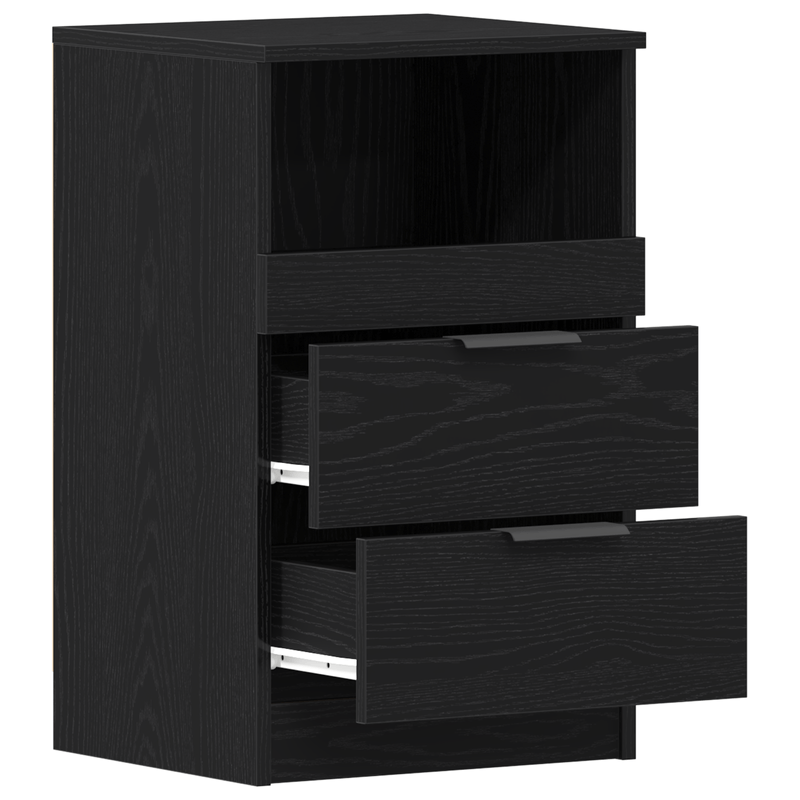 Casa si Gradina - Mobilier - Comode si corpuri - Noptiere - Noptiere, 2 buc., stejar negru, 40x35x65 cm, lemn prelucrat - Infinity.ro