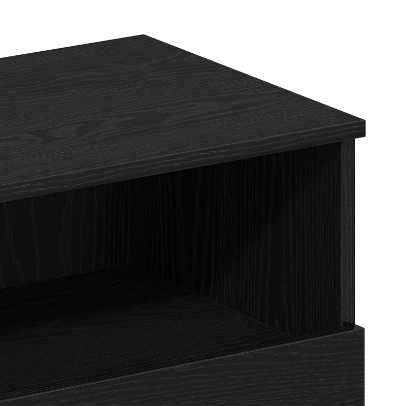 Casa si Gradina - Mobilier - Comode si corpuri - Noptiere - Noptiere, 2 buc., stejar negru, 40x35x65 cm, lemn prelucrat - Infinity.ro
