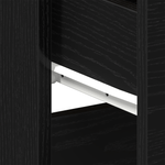 Casa si Gradina - Mobilier - Comode si corpuri - Noptiere - Noptiere, 2 buc., stejar negru, 40x35x65 cm, lemn prelucrat - Infinity.ro