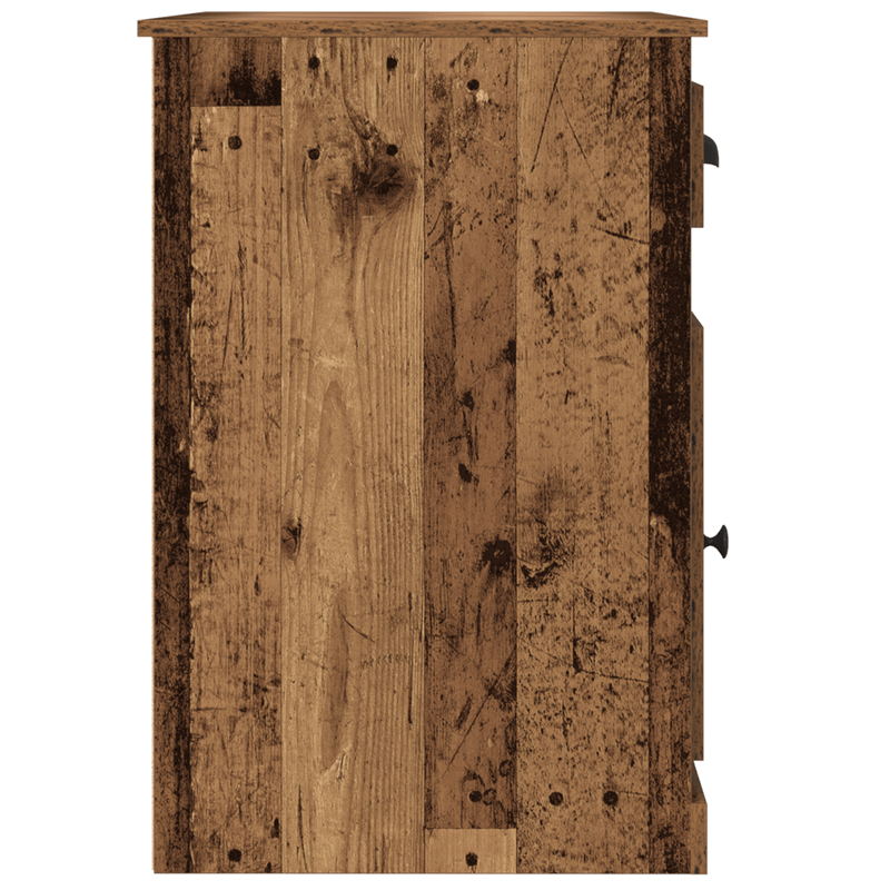 Casa si Gradina - Mobilier - Mese si birouri - Birouri - Birou cu depozitare, lemn vechi, 50x115x75 cm, lemn prelucrat - Infinity.ro