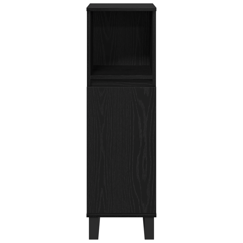 Casa si Gradina - Mobilier - Mobilier baie - Corpuri baie - Dulap de baie, stejar negru, 30x30x190 cm, lemn prelucrat - Infinity.ro