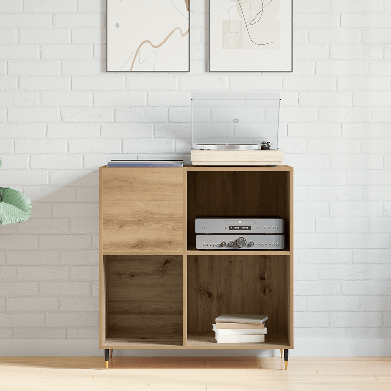 Casa si Gradina - Mobilier - Dulapuri si sifoniere - Dulapuri - Dulap pentru discuri, lemn vechi 84,5x38x89 cm lemn prelucrat - Infinity.ro