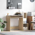 Casa si Gradina - Mobilier - Mese si birouri - Birouri - Birou de Calculator Sonoma Oak Stejar Sonoma MDF cu furnir de stejar - Infinity.ro
