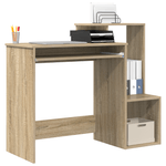 Casa si Gradina - Mobilier - Mese si birouri - Birouri - Birou de Calculator Sonoma Oak Stejar Sonoma MDF cu furnir de stejar - Infinity.ro