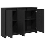 Casa si Gradina - Mobilier - Comode si corpuri - Comode - Dulap, stejar negru, 102x33x75 cm, lemn prelucrat - Infinity.ro