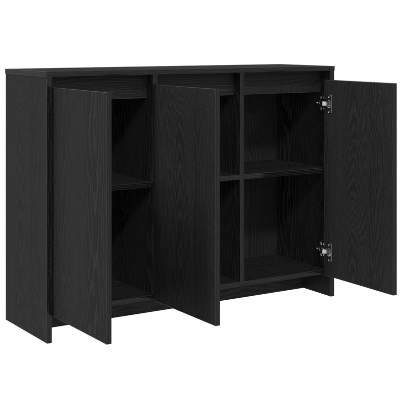 Casa si Gradina - Mobilier - Comode si corpuri - Comode - Dulap, stejar negru, 102x33x75 cm, lemn prelucrat - Infinity.ro