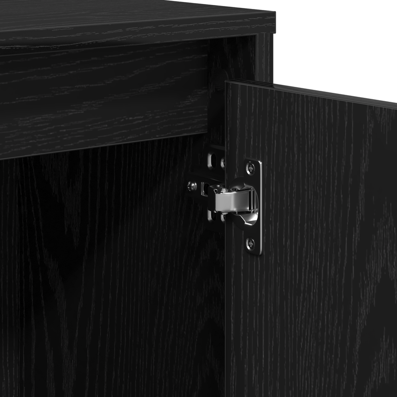 Casa si Gradina - Mobilier - Comode si corpuri - Comode - Dulap, stejar negru, 102x33x75 cm, lemn prelucrat - Infinity.ro