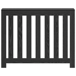 Casa si Gradina - Termice - Calorifere si accesorii - Accesorii calorifere - Husa pentru Radiatoare Stejar Negru 104x20x82 cm Lemn Ingineresc - Infinity.ro