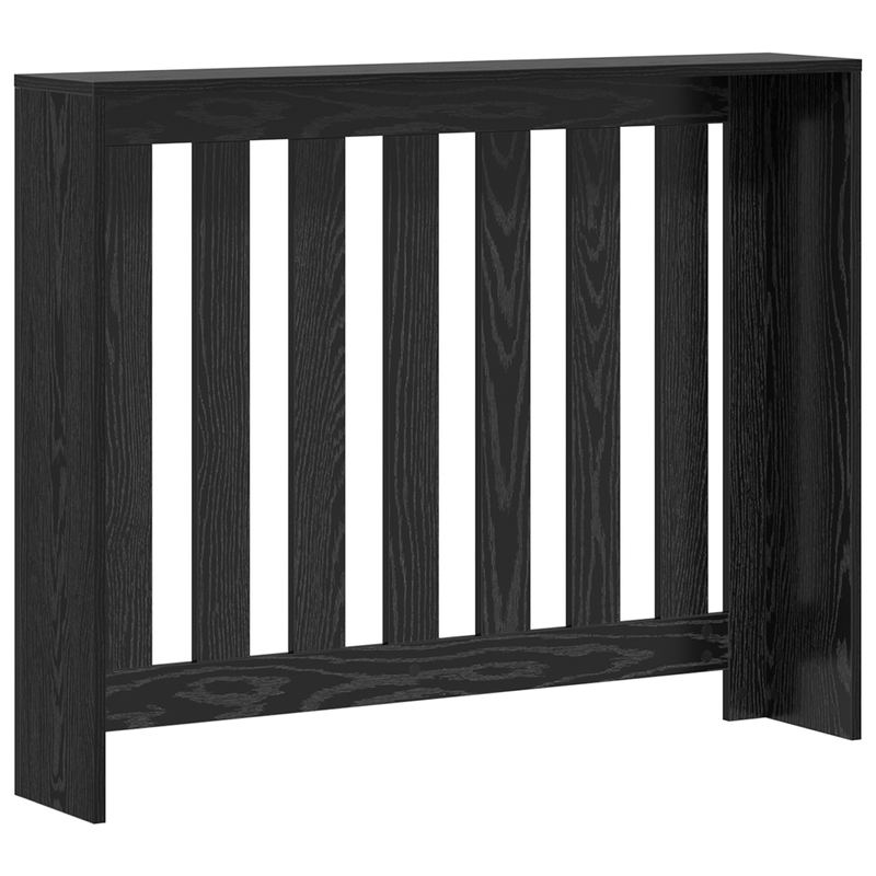 Casa si Gradina - Termice - Calorifere si accesorii - Accesorii calorifere - Husa pentru Radiatoare Stejar Negru 104x20x82 cm Lemn Ingineresc - Infinity.ro