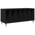 Casa si Gradina - Mobilier - Dulapuri si sifoniere - Dulapuri - Dulap pentru discuri, stejar negru 100x38x48 cm lemn prelucrat - Infinity.ro