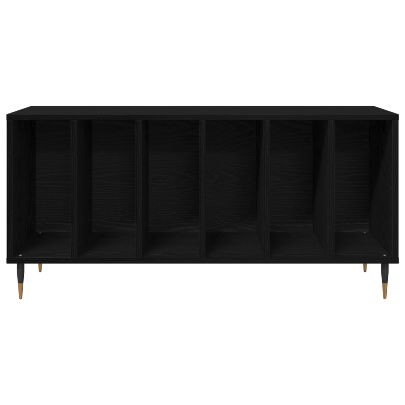 Casa si Gradina - Mobilier - Dulapuri si sifoniere - Dulapuri - Dulap pentru discuri, stejar negru 100x38x48 cm lemn prelucrat - Infinity.ro