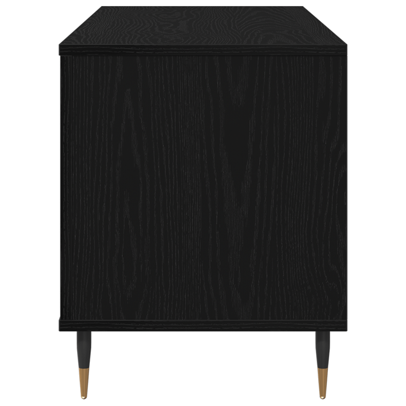 Casa si Gradina - Mobilier - Dulapuri si sifoniere - Dulapuri - Dulap pentru discuri, stejar negru 100x38x48 cm lemn prelucrat - Infinity.ro