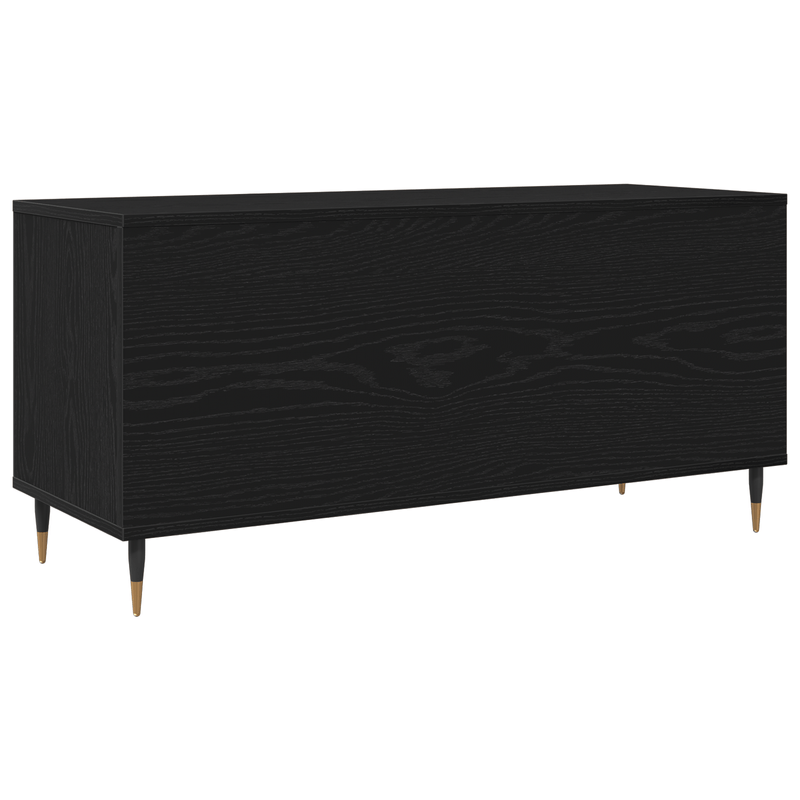 Casa si Gradina - Mobilier - Dulapuri si sifoniere - Dulapuri - Dulap pentru discuri, stejar negru 100x38x48 cm lemn prelucrat - Infinity.ro