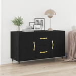 Casa si Gradina - Mobilier - Comode si corpuri - Comode - Dulap, stejar negru, 100x36x60 cm, lemn prelucrat - Infinity.ro