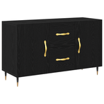 Casa si Gradina - Mobilier - Comode si corpuri - Comode - Dulap, stejar negru, 100x36x60 cm, lemn prelucrat - Infinity.ro